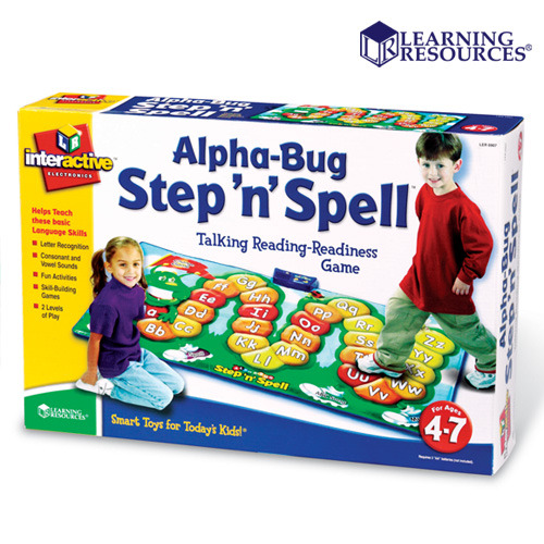 러닝리소스 알파버그의 스펠링 게임_Alpha-Bug Step ′n′ Spell®